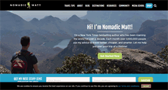 Desktop Screenshot of nomadicmatt.com
